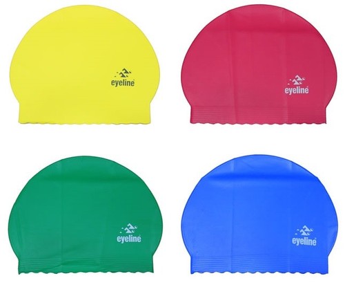 EYELINE LATEX SWIM CAP Shower Swimming 