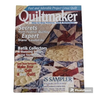 Quiltmaker Magazine January February 2007 Grandmacore Hobbies Crafts