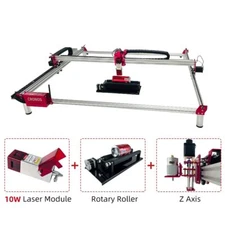80W Laser Module CNC Router Laser Engraving Cutting Machine 1M*1M Engraving Area