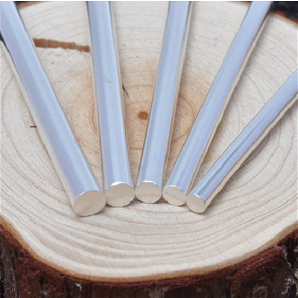 925 Sterling Silver Round Wires 3mm 4mm 5mm 5.5mm 6mm 7mm 8mm 9mm 10mm 11mm 12mm - image 3 of 4