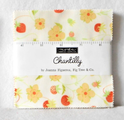 MODA FIG TREE JOANNA FIGUEROA HARDER TO FND CHARM PACK "CHANTILLY" 5 ...