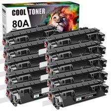 High Yield CF280A 80A Toner for HP LaserJet Pro 400 MFP M425dn M425dw M401dw Lot