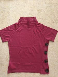 pink burberry jumper