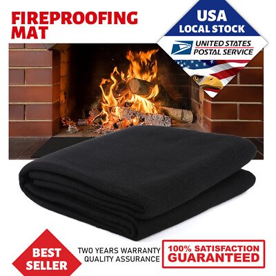 1SQM Absorbent Under the Grill Mat for Decks Grilling Cooking Protective Pad