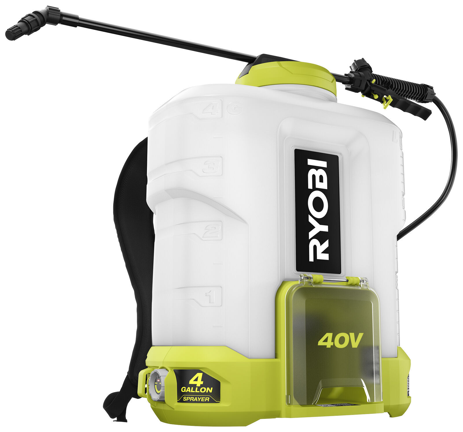 Ryobi 4 Gallon 40V Cordless Backpack Chemical Sprayer for sale online