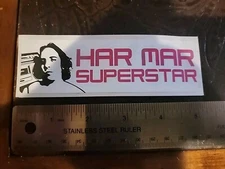 Har Mar Superstar You Can Feel Me Album/CD Release promo STICKER 