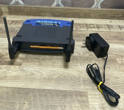 Linksys WAP54G ver3.1  2.4GHz Wireless-G Router w/Point Adapter Internet Cable