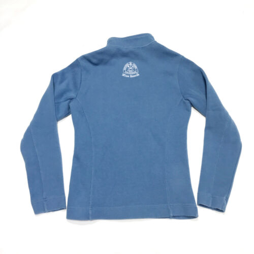 Colorado School of Mines Mine Rescue Embroidered Blue Full Zip Sweater Womens M - Picture 1 of 5