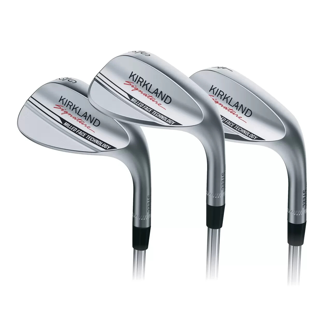 KIRKLAND WEDGE SET52.56.60 美品 Kirkland Signature Wedge Set 52° 56° 60° 3-Piece set RH FS