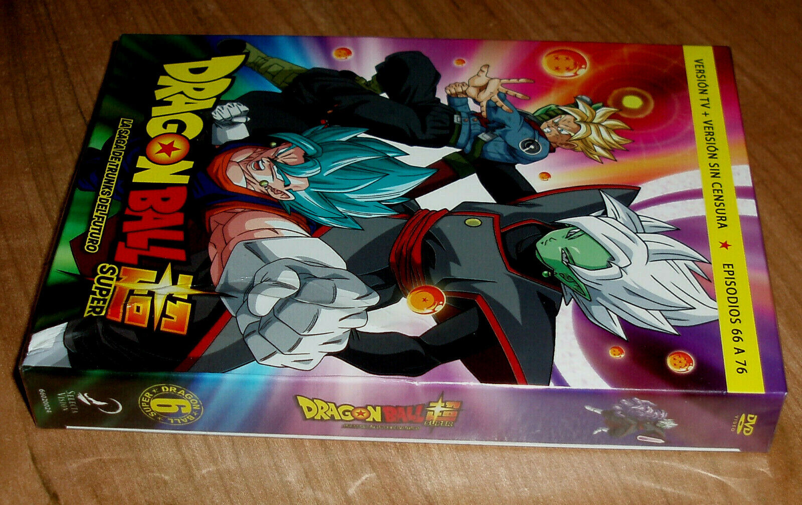 Dragon Ball Super Box 5 the Saga Of Trunks Future 3 DVD New (Sleeveless  Open) R2