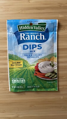 Hidden Valley Ranch Dressing Dip Mix 1 oz (28g) Packet