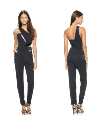 Three Floor legacy Tweed Jumpsuit Sz 6 NWT