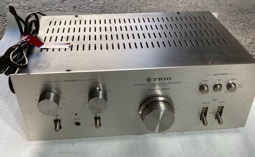 TRIO KA-5300 Stereo Integrated Amplifier Silver Used From Japan
