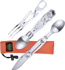 Outdoor Edge ChowPal Slide Apart Mealtime Multi Tool With 420J2 Stainless Steel