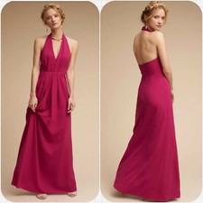 BHLDN Rasa Maxi Dress Gown by Jill Stuart Wild Rose Size 10 $ 280