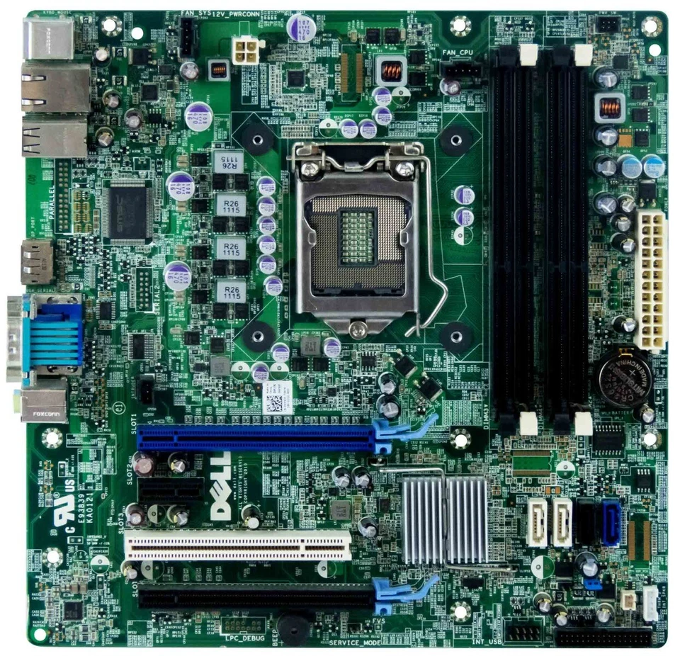 Motherboard Dell 0HY9JP LGA1155 DDR3 Matx OptiPlex 790 - Image 2 of 2