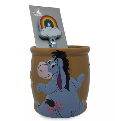 Disney Eeyore Winnie Puuh Keramik Kaffee 473ml Becher Und Löffel Set Neu