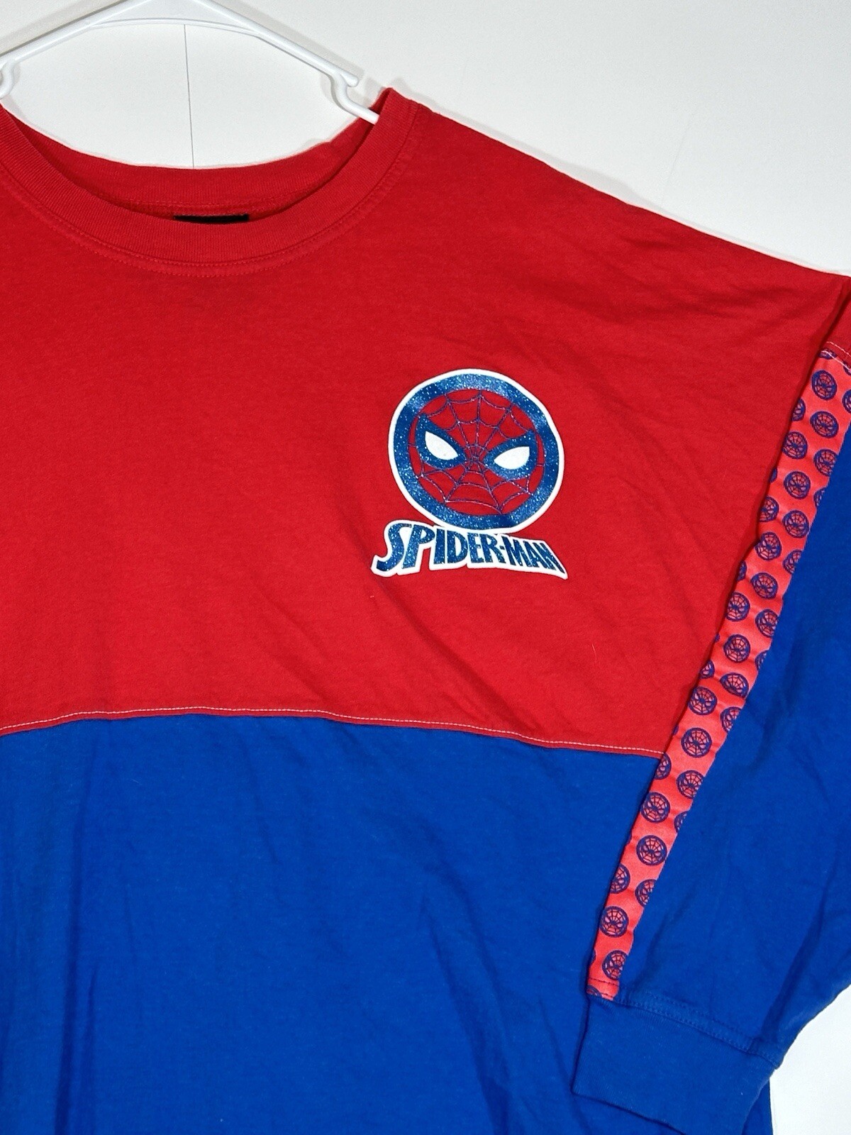 Universal Studios Marvel Glitter Spiderman Long S… - image 8