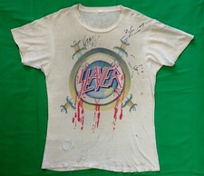 Slayer Vintage T Shirt 1988 South Of Heaven Tour Autographed King Lombardo Araya