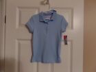 Girls, Izod, School Uniform Shirt, Light Blue, Size: Extra Small (6), Ss, Nwt