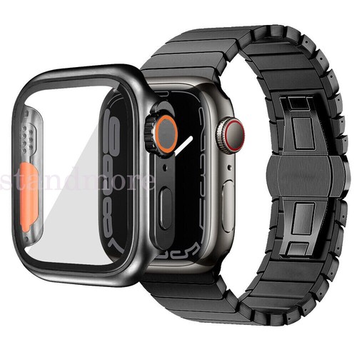 UK Case For Apple iWatch Series 8 7 6 5 4 se Change to Ultra Watch Cover 44/45MM - Zdjęcie 12 z 20