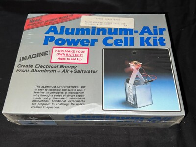 1987 Alupower Aluminum Power Cell Kit Factory Sealed Arbor Scientific