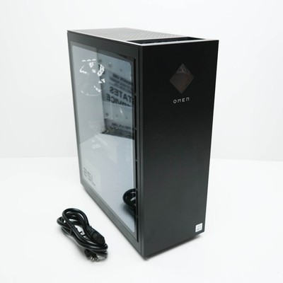 HP OMEN 25L Desktop Core i5-10400F 8GB 512GB SSD GTX 1660 Black