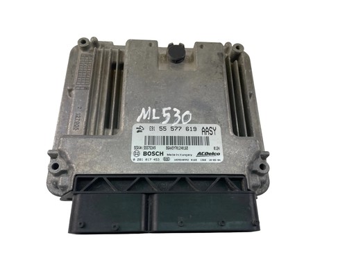 ML530 OPEL INSIGNIA A G09 Motorsteuergerät ECU 55577619 0281017453 2010
