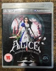 Alice Madness Returns PS3 PlayStation 3 Complete CIB VGC Rare