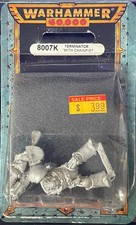 Warhammer 40K Space Marine Terminator with Chainfist NIB 8007K OOP