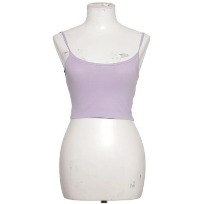 Aritzia, Crop Top, Größe: XS, Lila, Baumwolle/Elasthan, Einfarbig, Damen #MJt