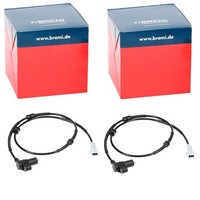 2X Bremi ABS-SENSOREN Vorne Passend FÜR CitroËN Xsara Links+Rechts | 50356