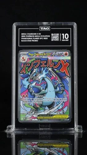 Mega Charizard X ex 2025 Pokemon Black Star Promo TAG 10 #023