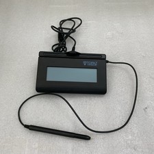 Topaz Systems T-LBK462-HSB-R LCD Backlit Signature Pad with pen Tested  working