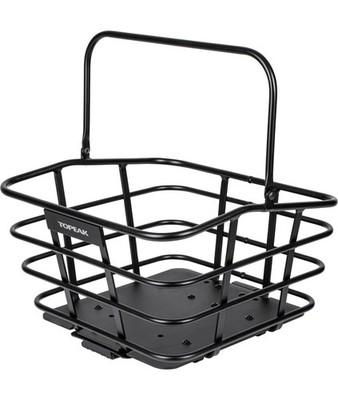 Topeak Urban Basket DX Aluminum Fahrradkorb 18 L   robuster Alu-Gepäckkorb mit Q