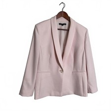 Barbie Pink Business Casual Blazer Jacket Women's Size 16  Preppy Contemporary