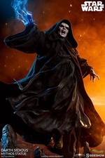 Darth Sidious 21" Mythos Statue 1/5 Scale SIDESHOW Collectibles Damaged Pls Read
