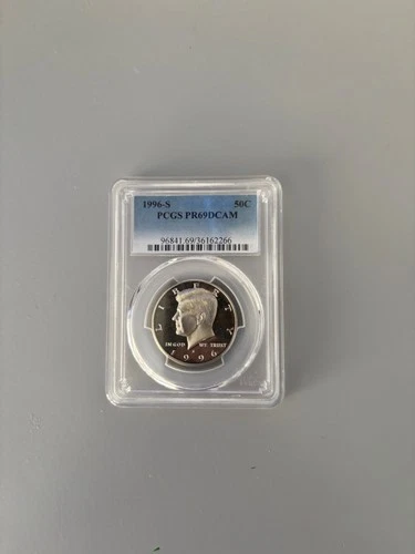 1996 S Kennedy Half Dollar PCGS PR69