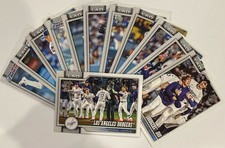 2026 Topps Series 1 Los Angeles Dodgers Team Lot – Betts Kershaw Yamamoto Sasaki