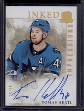 2023-24 The Cup Tomas Hertl Inked Impressions Auto SP /50