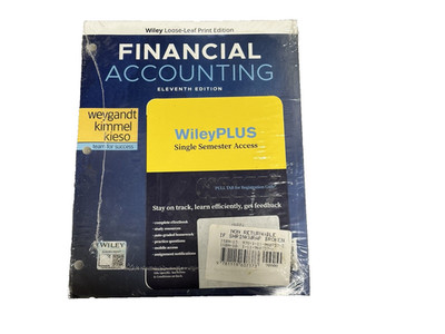 Wiley Financial Accounting Textbook 11th Edition With Access Card Loose Leaf