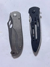 Lot of 2 CRKT  Pocket Knives - 6480 Pazoda - 6762 Point Guard
