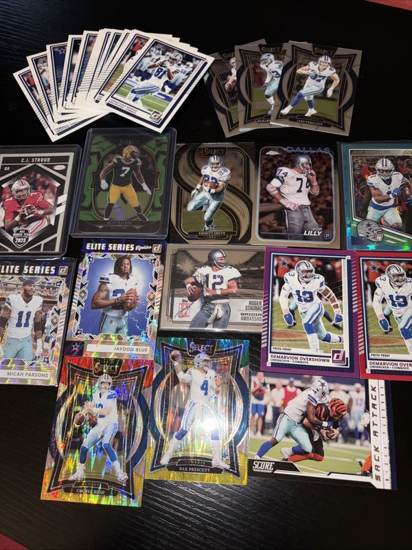 2025 Panini Donruss Football Dallas Cowboys Micah Parsons 30 Card Team Lot RC