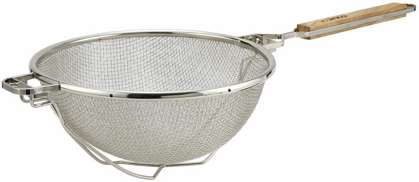 Winco Strainer, 10.5-Inch Diameter, Double Mesh
Opens in a new window or tab