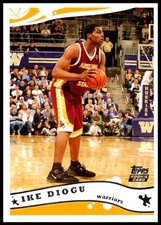 2005 Ike Diogu Rookie Topps Black BASKETBALL #/500 #229 Golden State Warriors