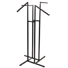 SSWBasics Versatile T Shirt Display Rack - Adjustable Height Clothing Display