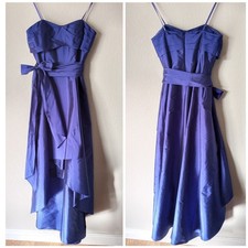 Adrianna Papell Royal Blue Sweetheart Strapless Formal Gown Size 10