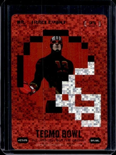 2026 Battle Arena Tecmo Bowl Mr. Irrelevant Helmet Icon Battlefoil #HI369