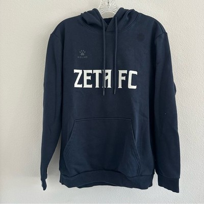 Kelme Men's Navy ''Zeta FC'' Soccer Hoodie Size: S