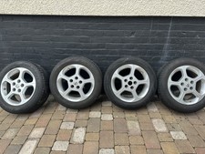 4x Set of NISSAN LEAF 16" ALLOY WHEEL 2014-2024 Nearly New Good Tyres